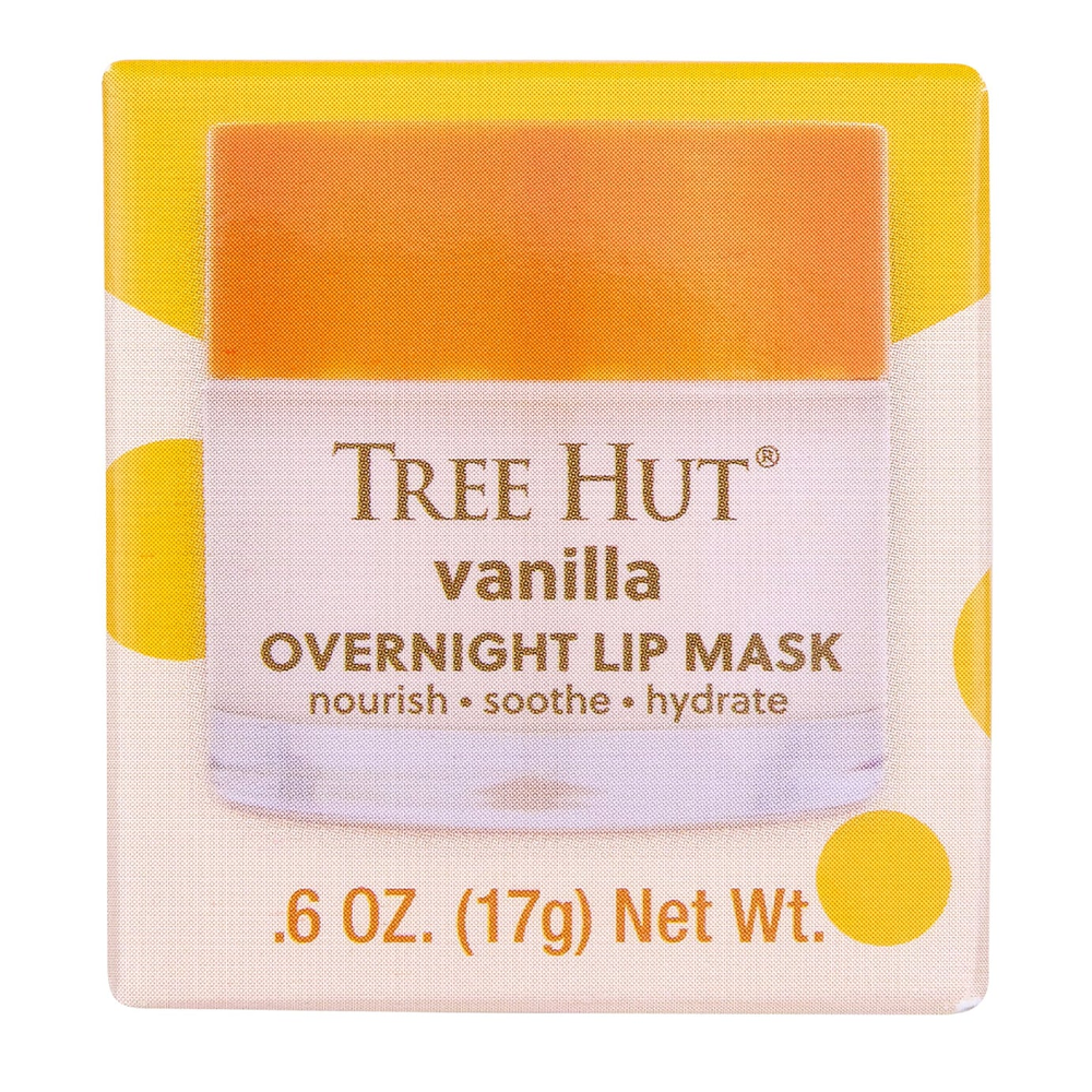 Tree Hut Vanilla Overnight Lip Mask 17g - Нічна маска для губ - фото №1